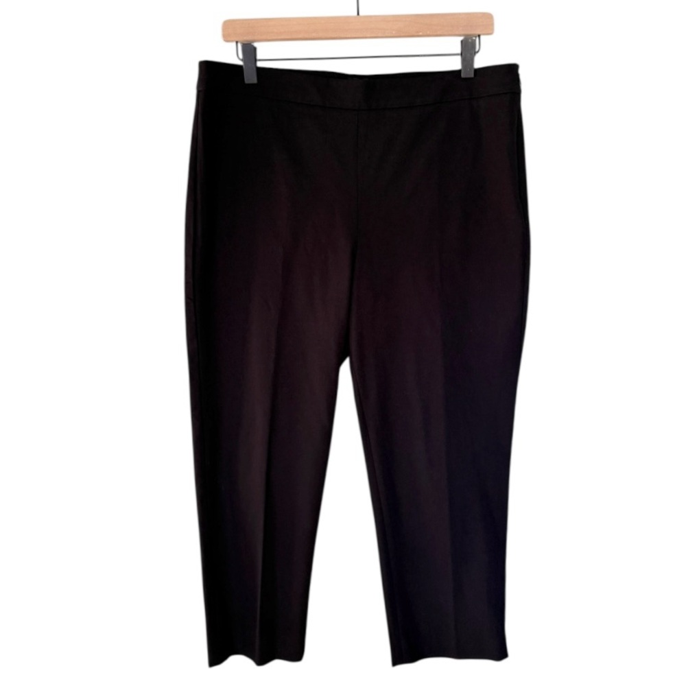 NWT‎ Talbots Women’s Chatham Crop Pants in Black Size 12 Petite